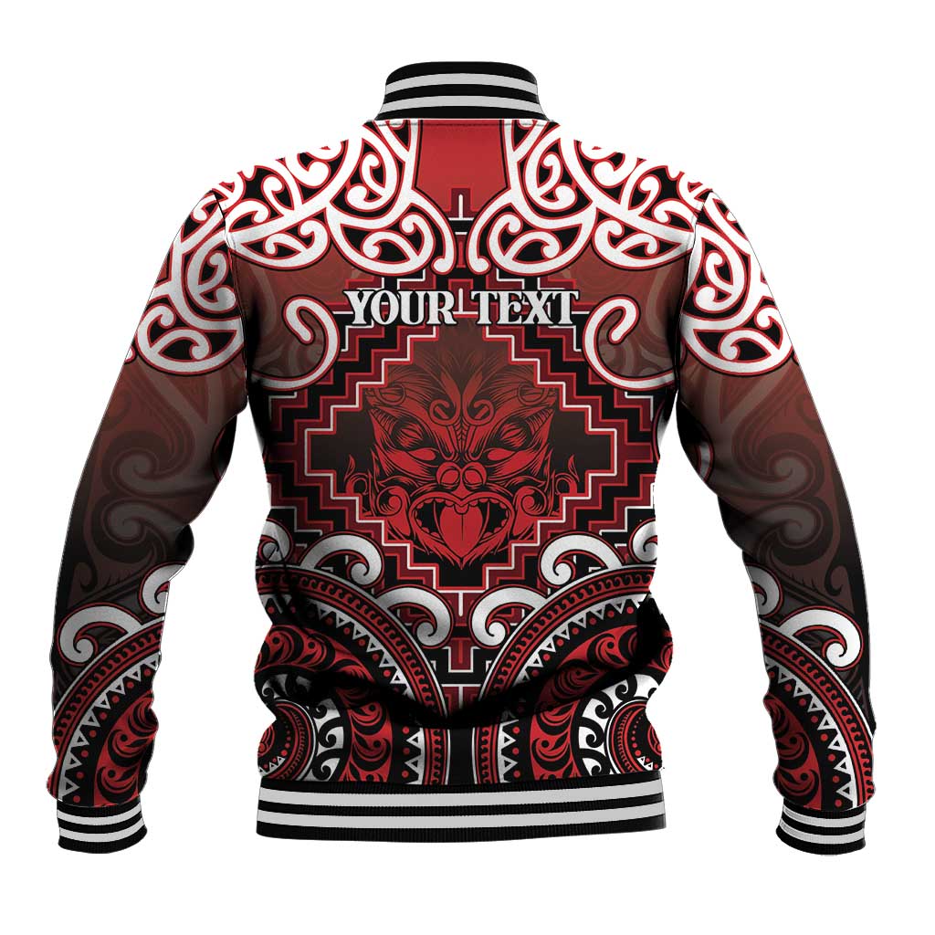 Personalised New Zealand Aotearoa Baseball Jacket Te Reo Maori Ake Ake Ake LT05 - Polynesian Pride