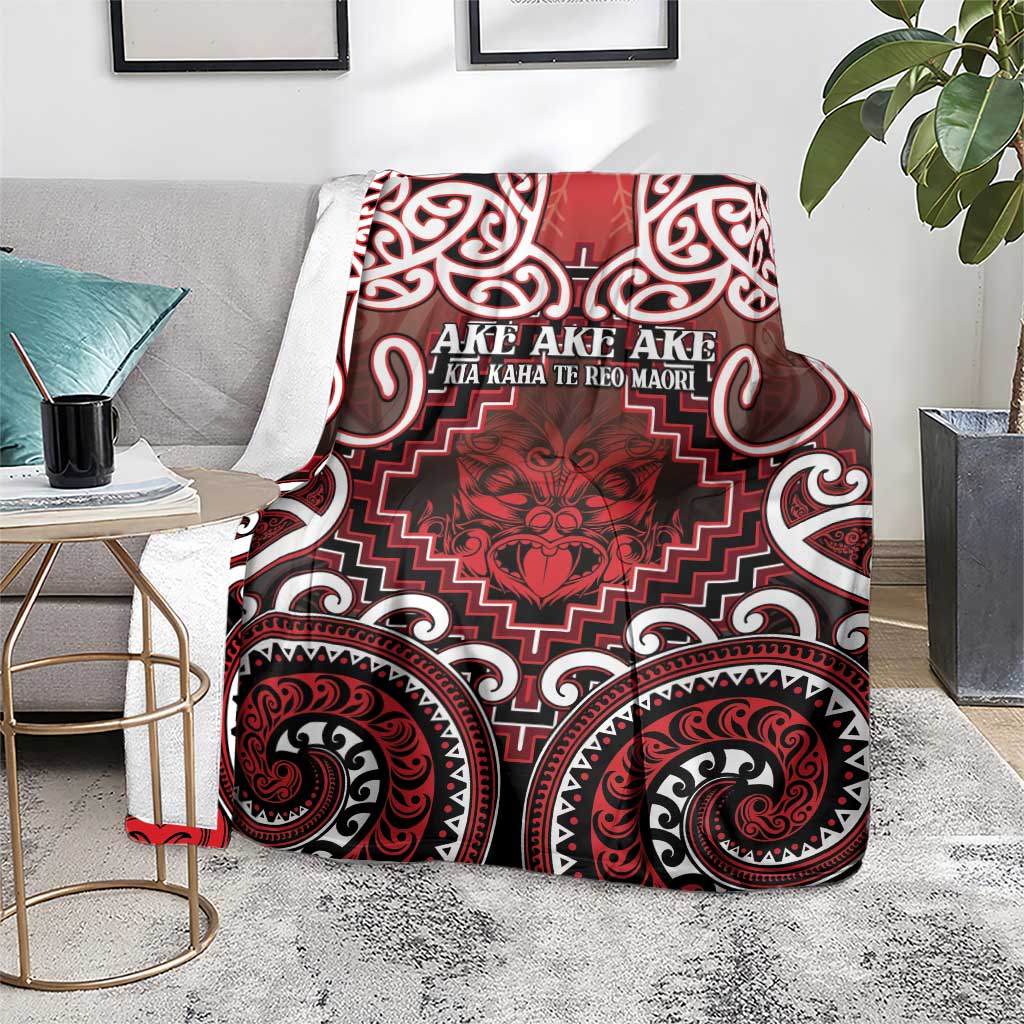 New Zealand Aotearoa Blanket Te Reo Maori Ake Ake Ake LT05 - Polynesian Pride