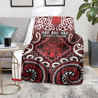 New Zealand Aotearoa Blanket Te Reo Maori Ake Ake Ake LT05 - Polynesian Pride