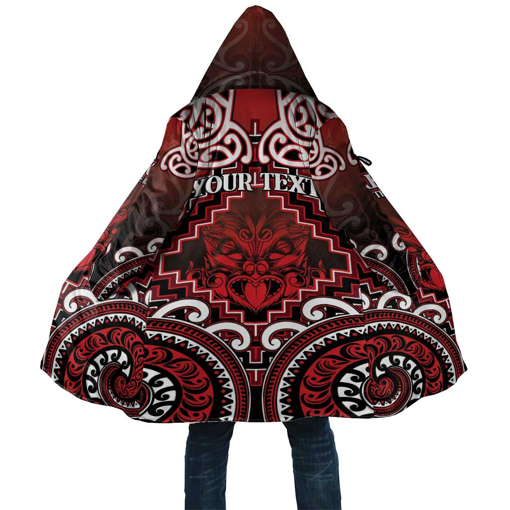Personalised New Zealand Aotearoa Cloak Te Reo Maori Ake Ake Ake LT05 Unisex Red - Polynesian Pride