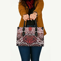 New Zealand Aotearoa Leather Bag Te Reo Maori Ake Ake Ake LT05 - Polynesian Pride