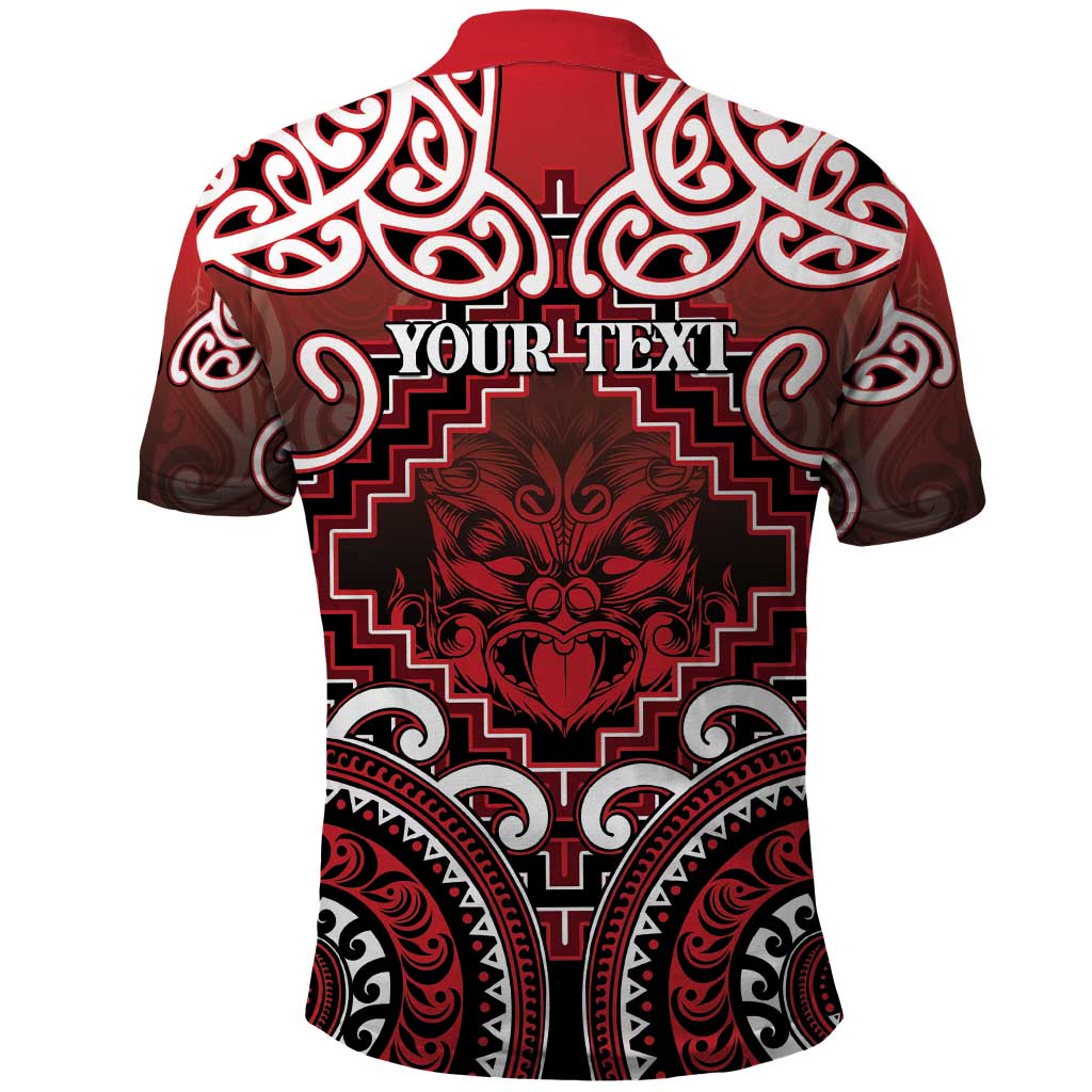 Personalised New Zealand Aotearoa Polo Shirt Te Reo Maori Ake Ake Ake LT05 - Polynesian Pride