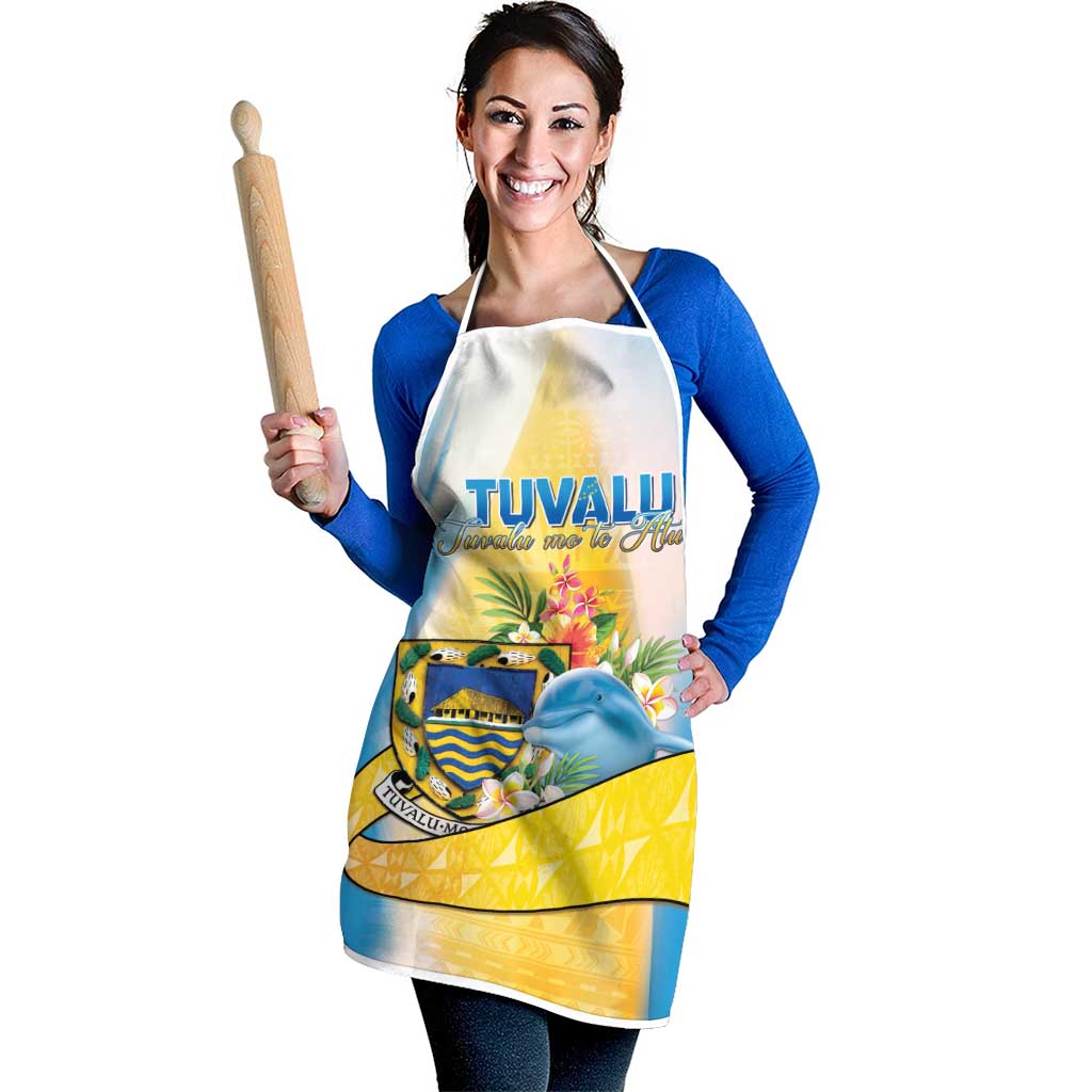 Tuvalu Independence Day Apron Tuvalu Mo Te Atua LT05 - Polynesian Pride