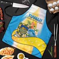 Tuvalu Independence Day Apron Tuvalu Mo Te Atua LT05 Yellow - Polynesian Pride