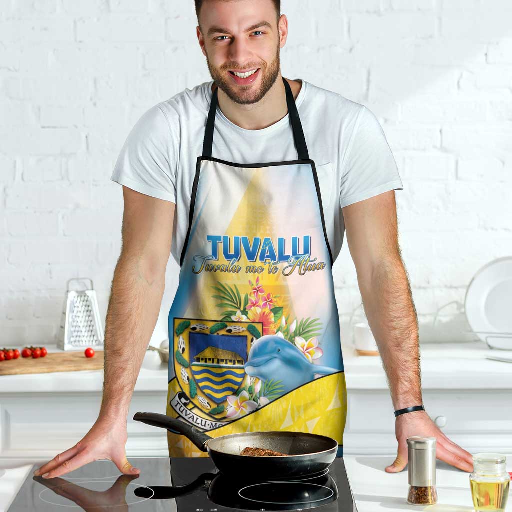 Tuvalu Independence Day Apron Tuvalu Mo Te Atua LT05 - Polynesian Pride