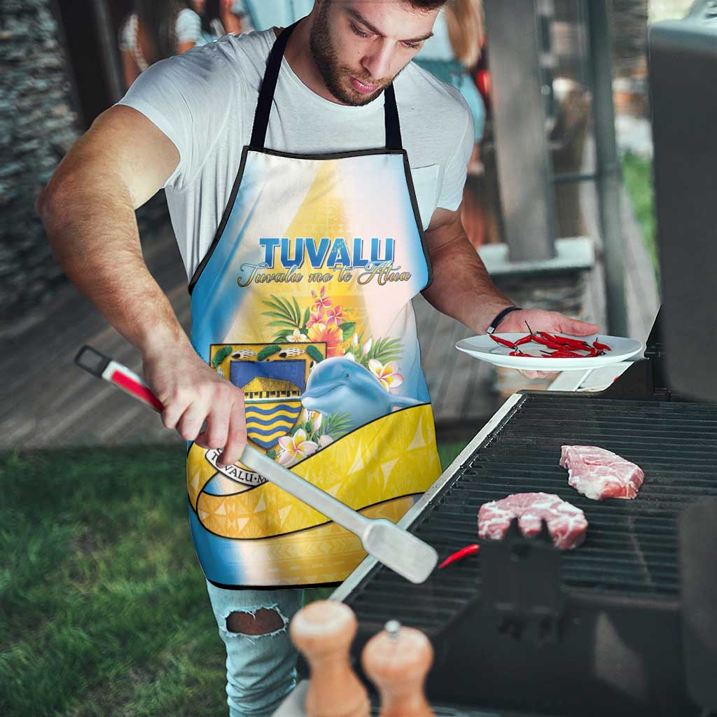 Tuvalu Independence Day Apron Tuvalu Mo Te Atua LT05 - Polynesian Pride