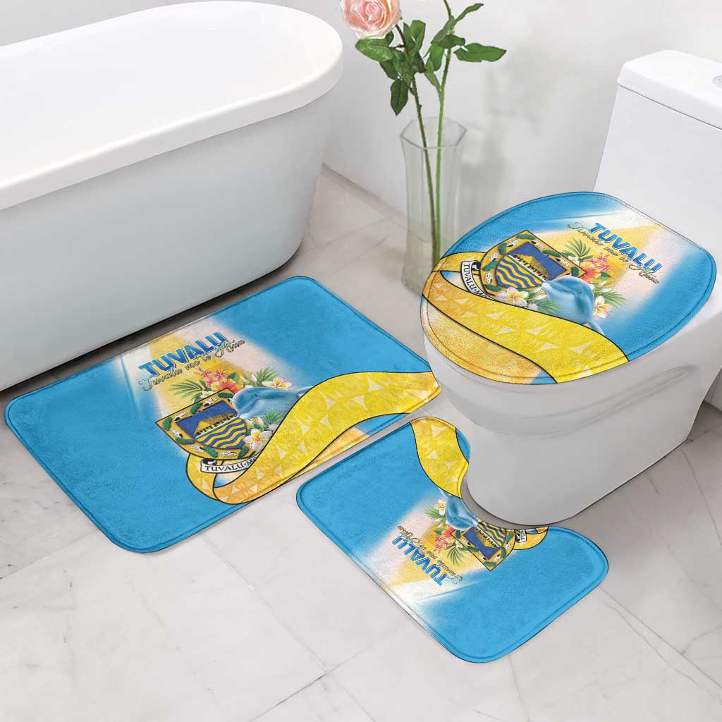 Tuvalu Independence Day Bathroom Set Tuvalu Mo Te Atua LT05 - Polynesian Pride