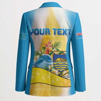Personalised Tuvalu Independence Day Blazer Tuvalu Mo Te Atua LT05 - Polynesian Pride