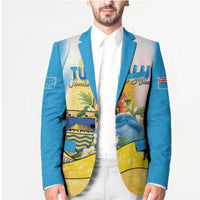 Personalised Tuvalu Independence Day Blazer Tuvalu Mo Te Atua LT05 - Polynesian Pride