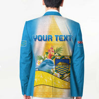 Personalised Tuvalu Independence Day Blazer Tuvalu Mo Te Atua LT05 - Polynesian Pride