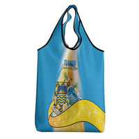 Tuvalu Independence Day Grocery Bag Tuvalu Mo Te Atua LT05 - Polynesian Pride