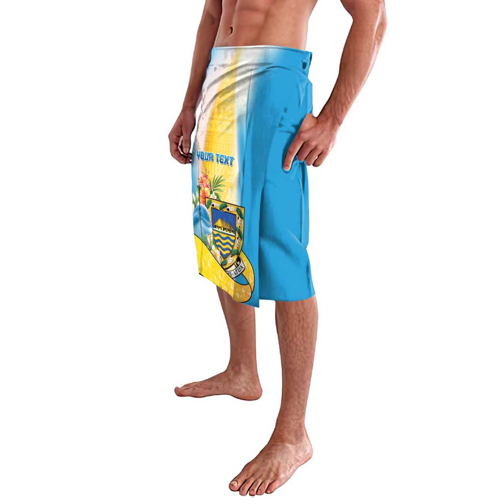 Personalised Tuvalu Independence Day Lavalava Tuvalu Mo Te Atua LT05 - Polynesian Pride