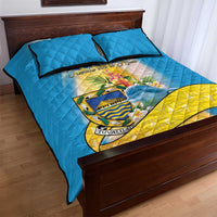 Tuvalu Independence Day Quilt Bed Set Tuvalu Mo Te Atua LT05 - Polynesian Pride
