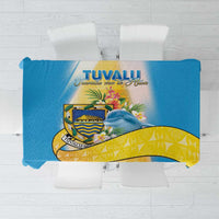 Tuvalu Independence Day Tablecloth Tuvalu Mo Te Atua LT05 Yellow - Polynesian Pride