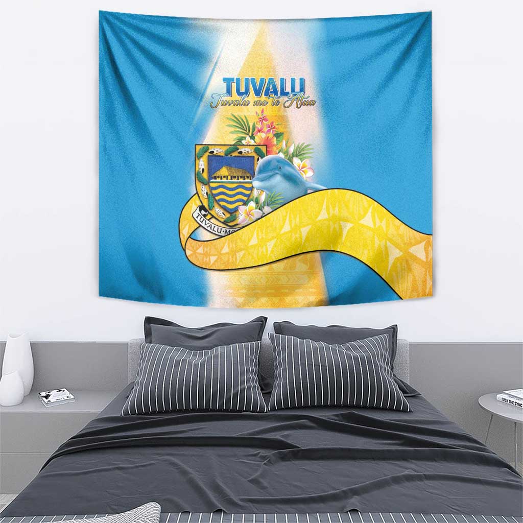 Tuvalu Independence Day Tapestry Tuvalu Mo Te Atua LT05 - Polynesian Pride