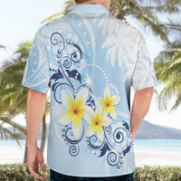 FSM Chuuk Constitution Day Hawaiian Shirt Polynesian Curves Plumeria LT05 - Polynesian Pride