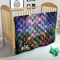 Happy Hulaween Quilt Mahaloween Skeleton Dancing LT05 - Polynesian Pride