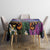 Happy Hulaween Tablecloth Mahaloween Skeleton Dancing