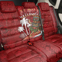 Aloha Halloween Back Car Seat Cover Skeleton Surfing LT05 - Polynesian Pride