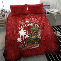 Aloha Halloween Bedding Set Skeleton Surfing LT05 - Polynesian Pride