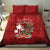 Aloha Halloween Bedding Set Skeleton Surfing