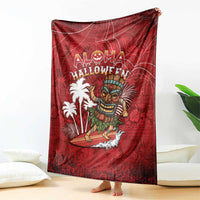 Aloha Halloween Blanket Skeleton Surfing LT05 - Polynesian Pride