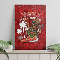 Aloha Halloween Canvas Wall Art Skeleton Surfing LT05 - Polynesian Pride