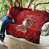 Aloha Halloween Quilt Skeleton Surfing LT05 - Polynesian Pride