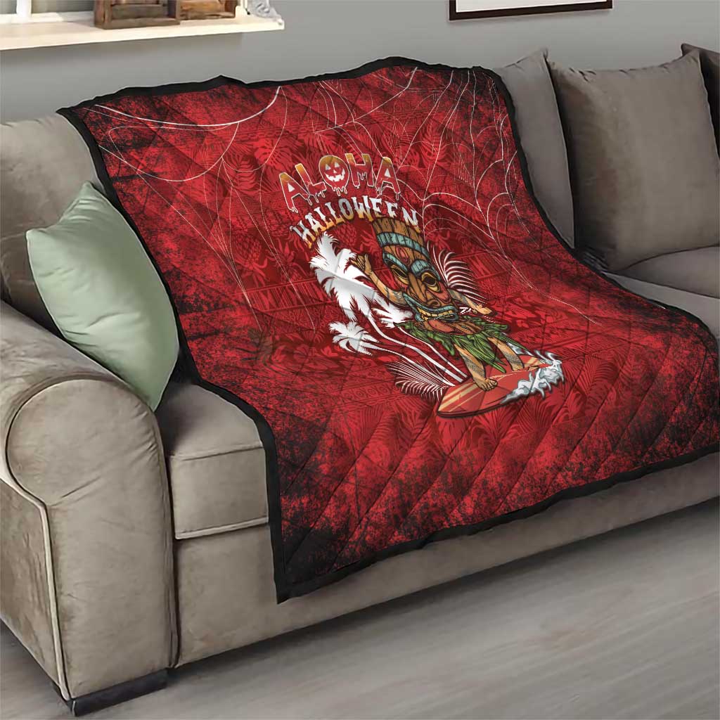 Aloha Halloween Quilt Skeleton Surfing LT05 - Polynesian Pride