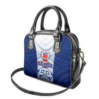 Samoa Rugby Shoulder Handbag 2023 Pacific Championships Polynesian Pattern LT05 - Polynesian Pride