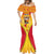 Custom Papua New Guinea Rugby Mermaid Dress 2023 Pacific Championships The Kumuls LT05 - Polynesian Pride