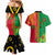 Personalised Vanuatu Happy Unity Day Couples Matching Mermaid Dress and Hawaiian Shirt Polynesian Plumeria LT05 - Polynesian Pride