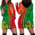 Personalised Vanuatu Happy Unity Day Hoodie Dress Polynesian Plumeria LT05 - Polynesian Pride