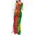 Personalised Vanuatu Happy Unity Day Tank Maxi Dress Polynesian Plumeria LT05 - Polynesian Pride