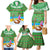 Personalised Cook Islands Christmas Family Matching Mermaid Dress and Hawaiian Shirt Coconut Santa Beach Style LT05 - Polynesian Pride