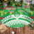 Cook Islands Christmas Tree Skirt Coconut Santa Beach Style LT05 - Polynesian Pride