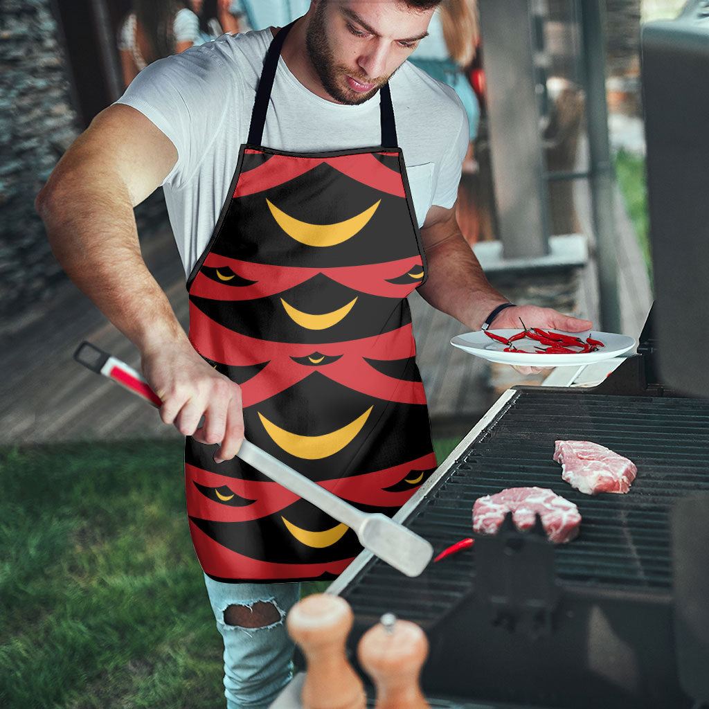Hawaii Ahu Ula Inspired Apron Red Version
