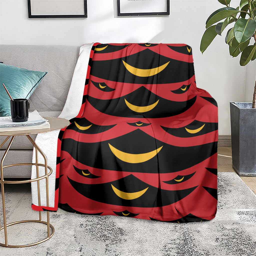 Hawaii Ahu Ula Inspired Blanket Red Version