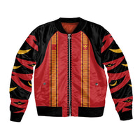 Hawaii Ahu Ula Inspired Bomber Jacket Red Version LT05 Unisex Red - Polynesian Pride