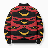 Hawaii Ahu Ula Inspired Bomber Puffer Jacket Red Version LT05 - Polynesian Pride