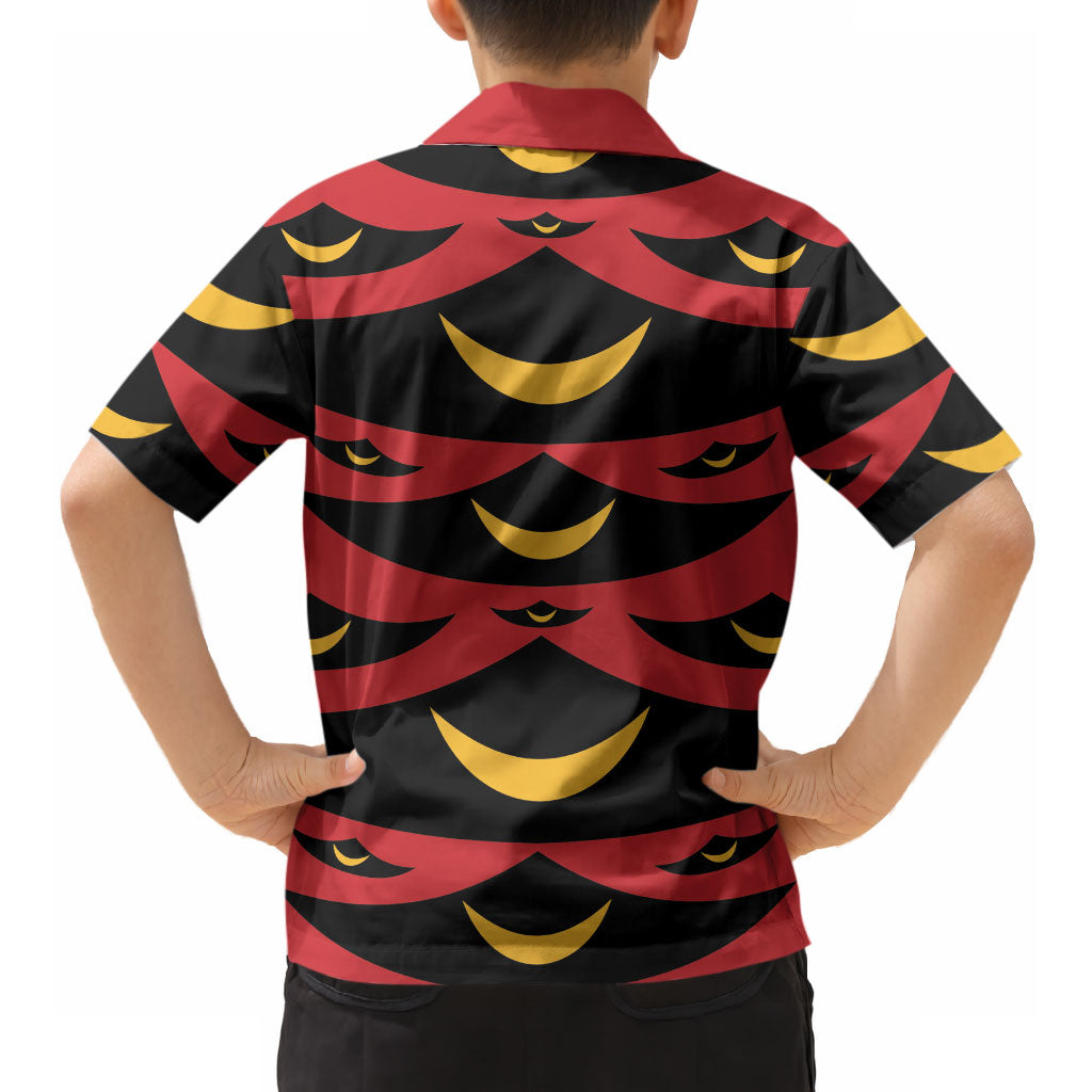 Hawaii Ahu Ula Inspired Hawaiian Shirt Red Version LT05 - Polynesian Pride