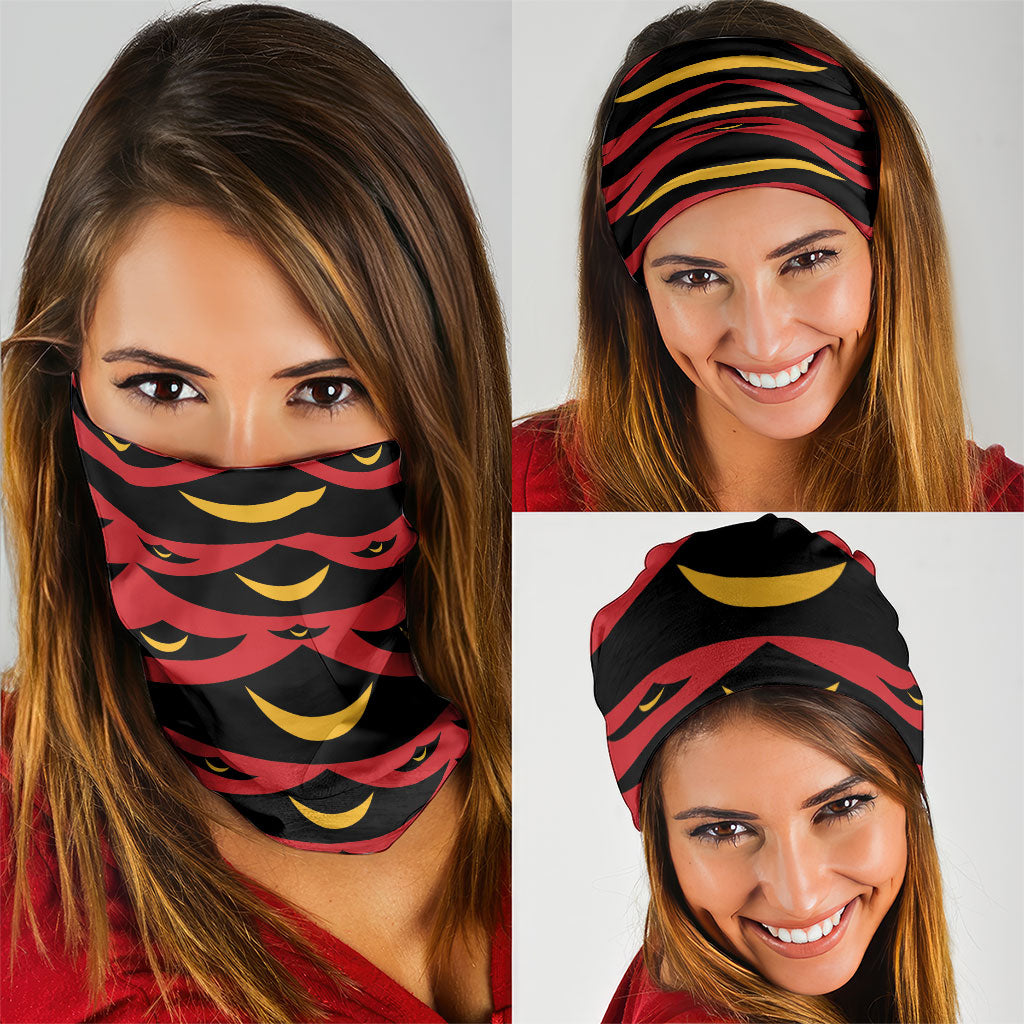 Hawaii Ahu Ula Inspired Neck Gaiter Red Version