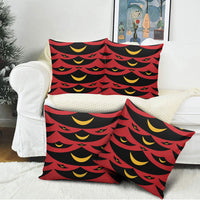 Hawaii Ahu Ula Inspired Pillow Cover Red Version