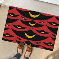 Hawaii Ahu Ula Inspired Rubber Doormat Red Version LT05 - Polynesian Pride