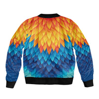 Polynesia Colorful Rooster Costume Bomber Jacket