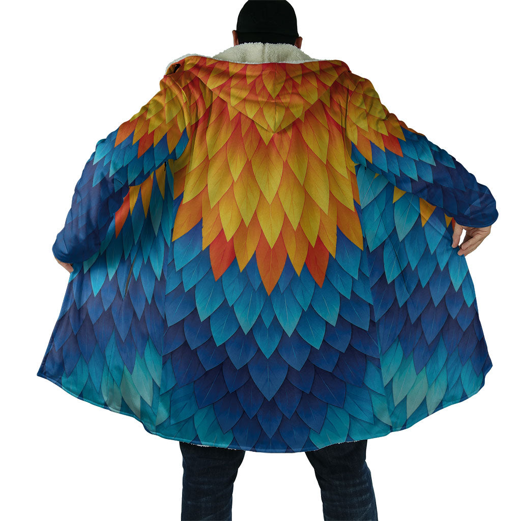 Polynesia Colorful Rooster Costume Cloak LT05 - Polynesian Pride