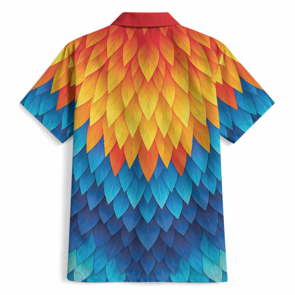 Polynesia Colorful Rooster Costume Hawaiian Shirt LT05 - Polynesian Pride