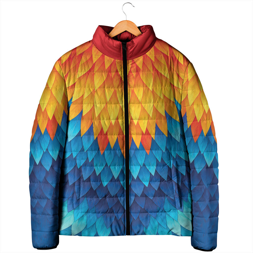 Polynesia Colorful Rooster Costume Padded Jacket