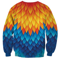 Polynesia Colorful Rooster Costume Sweatshirt