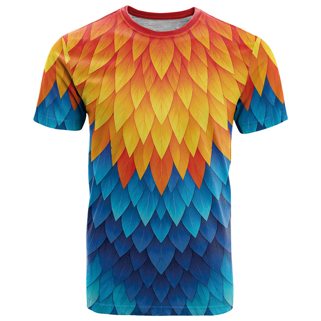 Polynesia Colorful Rooster Costume T Shirt